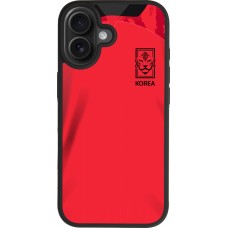 iPhone 17 Case Hülle - Silikon schwarz Südkorea 2022 personalisierbares Fussballtrikot
