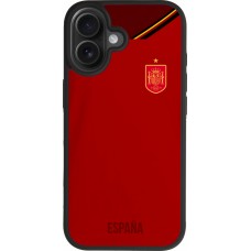 iPhone 17 Case Hülle - Silikon schwarz Spanien 2022 personalisierbares Fußballtrikot