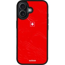 iPhone 17 Case Hülle - Silikon schwarz Schweiz 2026 personalisierbares Fussballtrikot