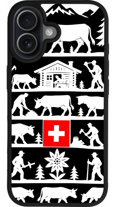 iPhone 17 Case Hülle - Silikon schwarz Poya Schweiz 1 schwarz