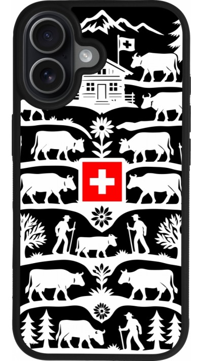 iPhone 17 Case Hülle - Silikon schwarz Poya Schweiz 3 schwarz