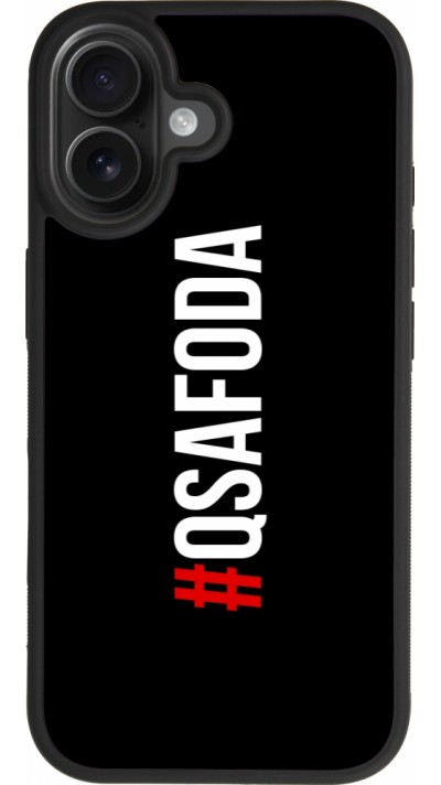 iPhone 17 Case Hülle - Silikon schwarz Qsafoda 1