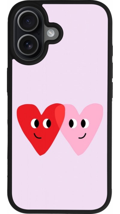 iPhone 17 Case Hülle - Silikon schwarz Saint Valentines Day 26 Heart
