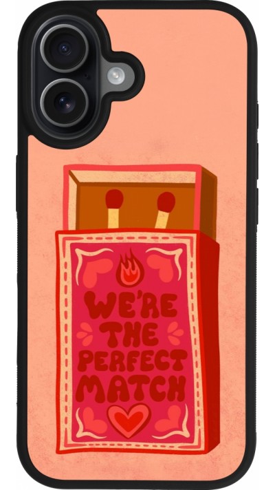 iPhone 17 Case Hülle - Silikon schwarz Saint Valentines Day 26 Perfect Match