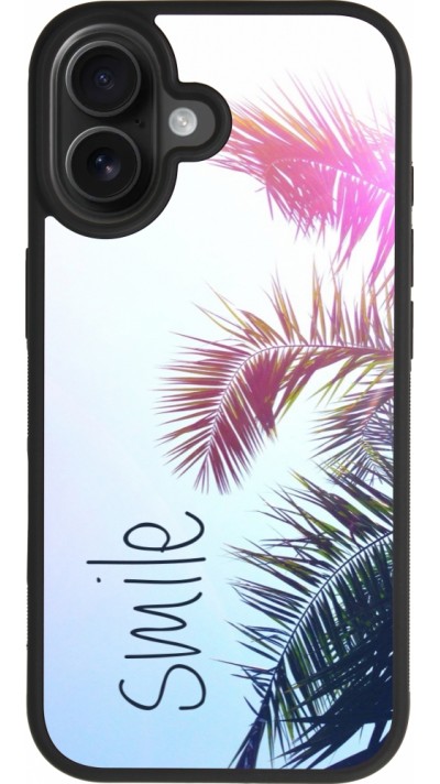 iPhone 17 Case Hülle - Silikon schwarz Smile 05