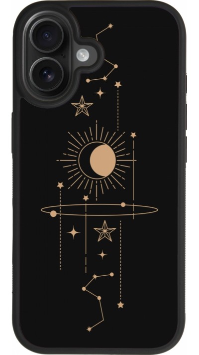 iPhone 17 Case Hülle - Silikon schwarz Spring 23 astro