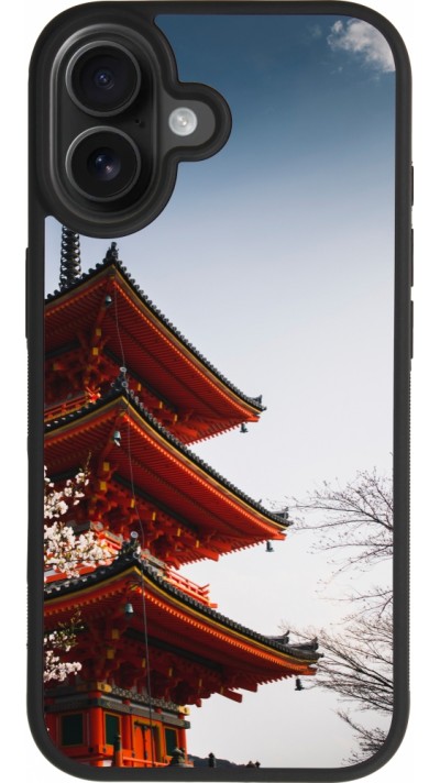 iPhone 17 Case Hülle - Silikon schwarz Spring 23 Japan