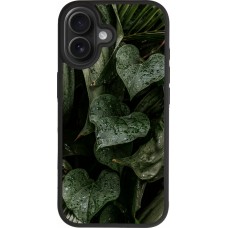Coque iPhone 17 - Silicone rigide noir Spring 23 fresh plants