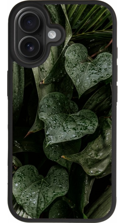 iPhone 17 Case Hülle - Silikon schwarz Spring 23 fresh plants