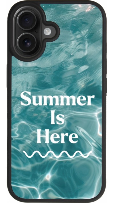 iPhone 17 Case Hülle - Silikon schwarz Summer 2025 Summer is here