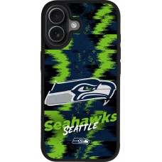 iPhone 17 Case Hülle - Silikon schwarz Super Bowl 26 Seattle 2