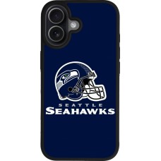 iPhone 17 Case Hülle - Silikon schwarz Super Bowl 26 Seattle 3