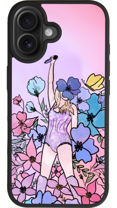 iPhone 17 Case Hülle - Silikon schwarz Taylor Swift Sketch - Pink