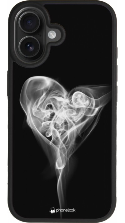 iPhone 17 Case Hülle - Silikon schwarz Valentine 2022 Black Smoke