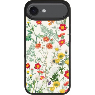 iPhone Air Case Hülle - Silikon schwarz Flora Botanical Wildlife