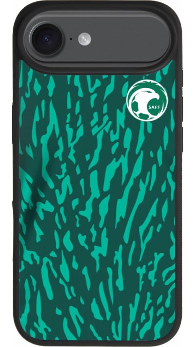 iPhone Air Case Hülle - Silikon schwarz Saudi-Arabien 2022 personalisierbares Fussballtrikot