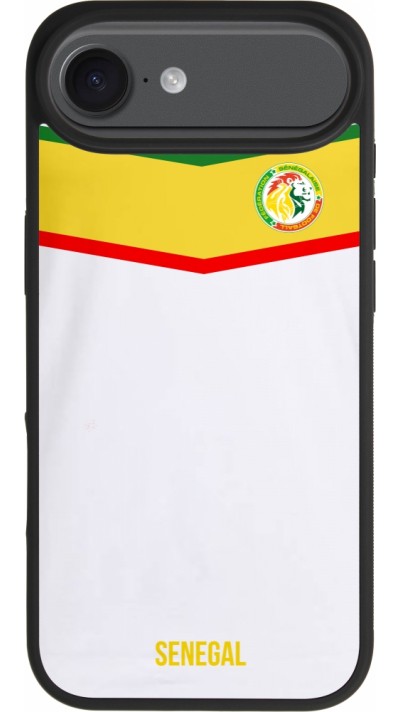 iPhone Air Case Hülle - Silikon schwarz Senegal 2022 personalisierbares Fußballtrikot