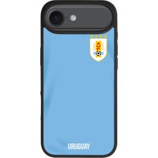 iPhone Air Case Hülle - Silikon schwarz Uruguay 2022 personalisierbares Fussballtrikot