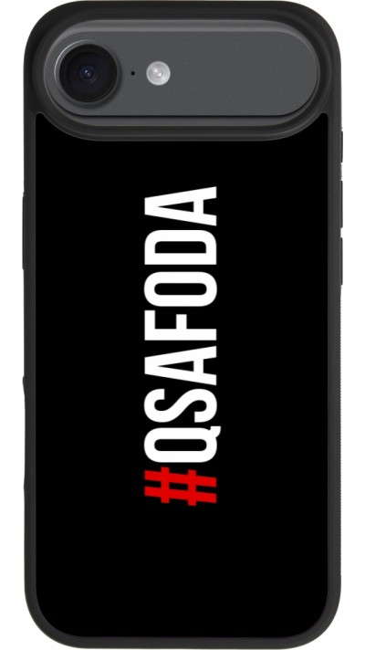 iPhone Air Case Hülle - Silikon schwarz Qsafoda 1