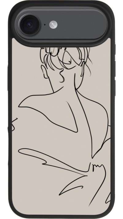 iPhone Air Case Hülle - Silikon schwarz Salnikova 05