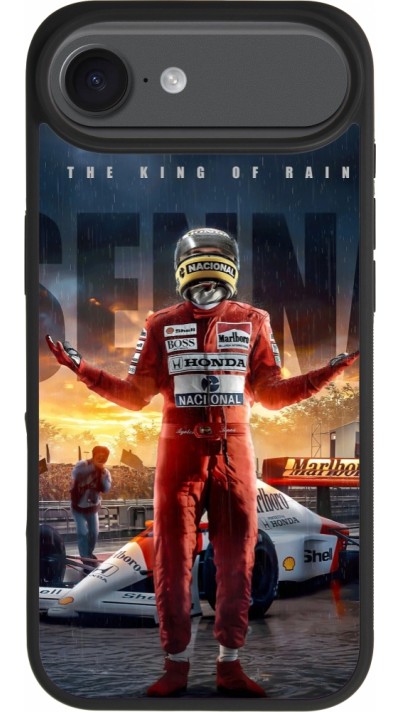 iPhone Air Case Hülle - Silikon schwarz Senna The King of Rain