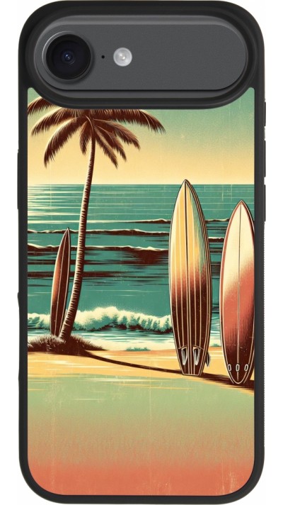 iPhone Air Case Hülle - Silikon schwarz Surf Paradise iPhone Air Case Hülle - Silikon schwarz Surf Paradise