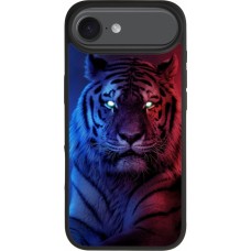 iPhone Air Case Hülle - Silikon schwarz Tiger Blue Red
