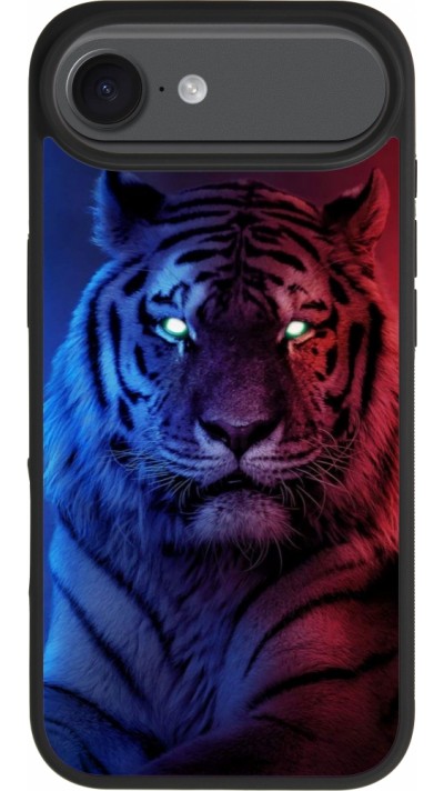iPhone Air Case Hülle - Silikon schwarz Tiger Blue Red iPhone Air Case Hülle - Silikon schwarz Tiger Blue Red