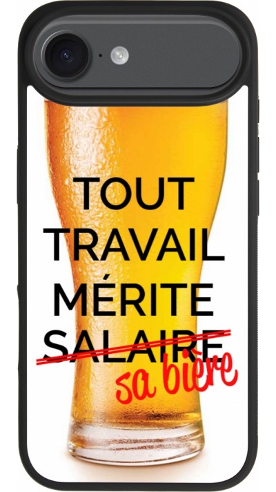 iPhone Air Case Hülle - Silikon schwarz Tout travail mérite sa bière iPhone Air Case Hülle - Silikon schwarz Tout travail mérite sa bière