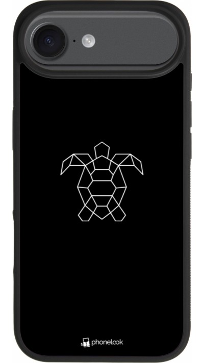 iPhone Air Case Hülle - Silikon schwarz Turtles lines on black iPhone Air Case Hülle - Silikon schwarz Turtles lines on black