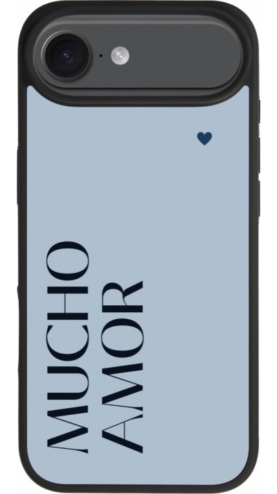 iPhone Air Case Hülle - Silikon schwarz Valentine 2024 mucho amor azul iPhone Air Case Hülle - Silikon schwarz Valentine 2024 mucho amor azul