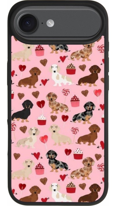 iPhone Air Case Hülle - Silikon schwarz Valentine 2024 puppy love iPhone Air Case Hülle - Silikon schwarz Valentine 2024 puppy love