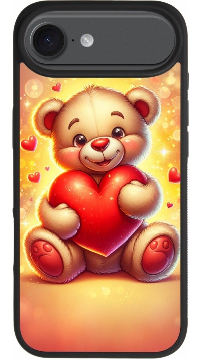 iPhone Air Case Hülle - Silikon schwarz Valentin 2024 Teddy Liebe iPhone Air Case Hülle - Silikon schwarz Valentin 2024 Teddy Liebe