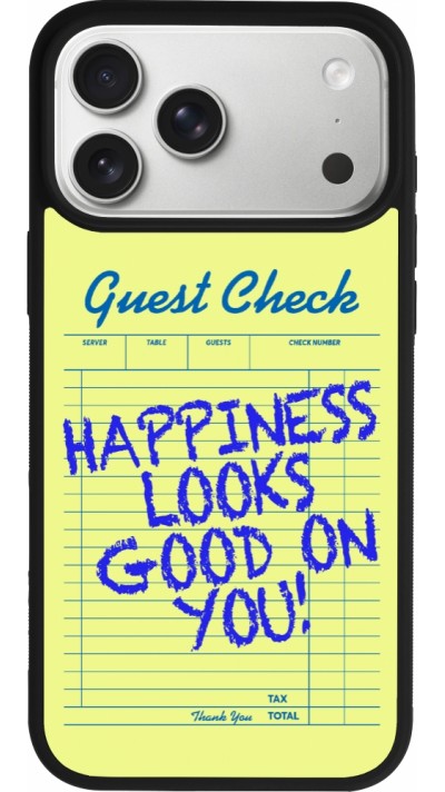 iPhone 17 Pro Max Case Hülle - Silikon schwarz Guest check 2026