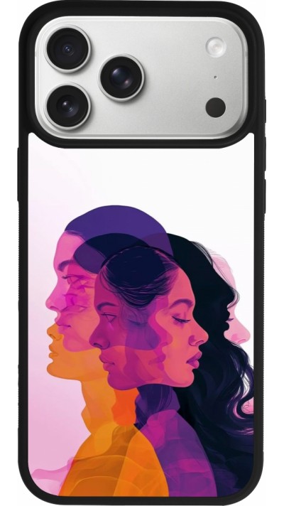 iPhone 17 Pro Max Case Hülle - Silikon schwarz Womens day 2026 10