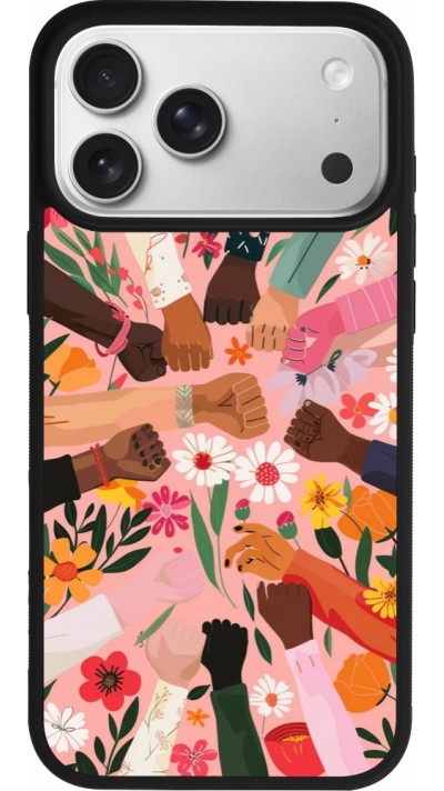 iPhone 17 Pro Max Case Hülle - Silikon schwarz Womens day 2026 8