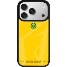 iPhone 17 Pro Case Hülle - Silikon schwarz Südafrika 2026 personalisierbares Fussballtrikot