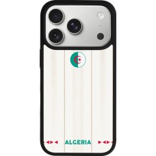 iPhone 17 Pro Case Hülle - Silikon schwarz Algerien 2026 personalisierbares Fussballtrikot