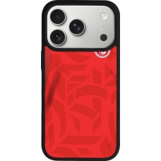 iPhone 17 Pro Case Hülle - Silikon schwarz Tunesien 2022 personalisierbares Fussballtrikot