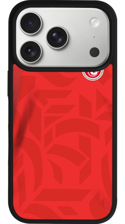 iPhone 17 Pro Case Hülle - Silikon schwarz Tunesien 2022 personalisierbares Fussballtrikot