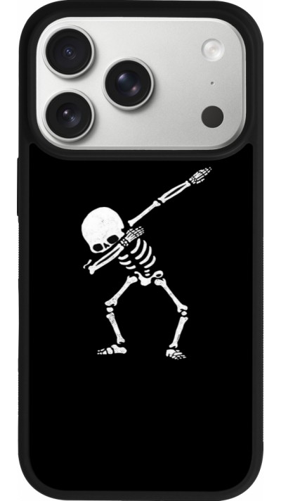 Coque iPhone 17 Pro - Silicone rigide noir Halloween 19 09