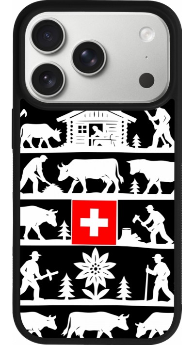 iPhone 17 Pro Case Hülle - Silikon schwarz Poya Schweiz 1 schwarz