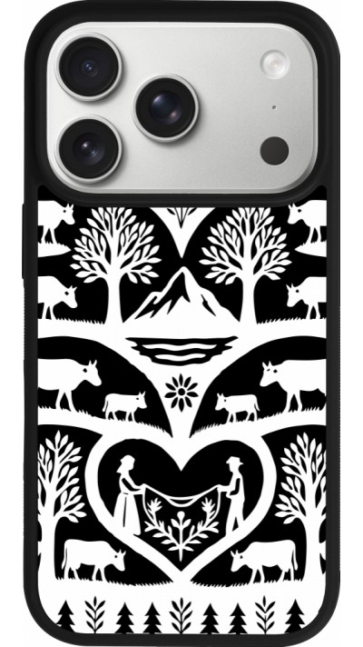 iPhone 17 Pro Case Hülle - Silikon schwarz Poya Schweiz 2 schwarz