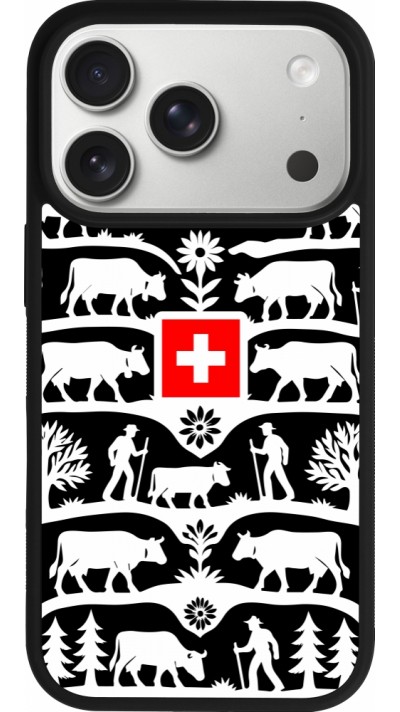 iPhone 17 Pro Case Hülle - Silikon schwarz Poya Schweiz 3 schwarz