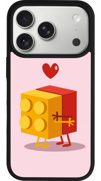 iPhone 17 Pro Case Hülle - Silikon schwarz Saint Valentines Day 26 Puzzle