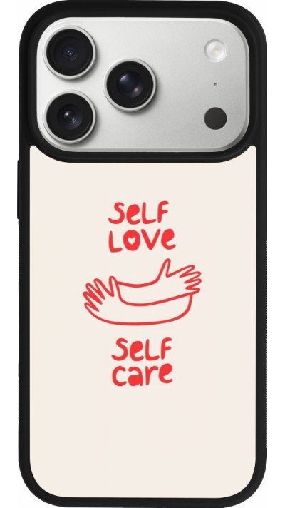 iPhone 17 Pro Case Hülle - Silikon schwarz Saint Valentines Day 26 Self love self care