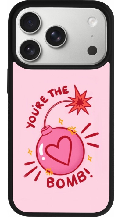 iPhone 17 Pro Case Hülle - Silikon schwarz Saint Valentines Day 26 You are the bomb