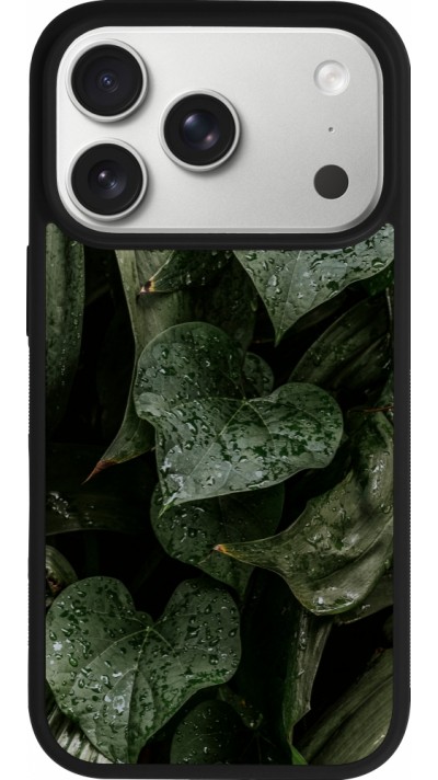 iPhone 17 Pro Case Hülle - Silikon schwarz Spring 23 fresh plants