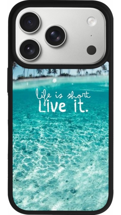 iPhone 17 Pro Case Hülle - Silikon schwarz Summer 18 24