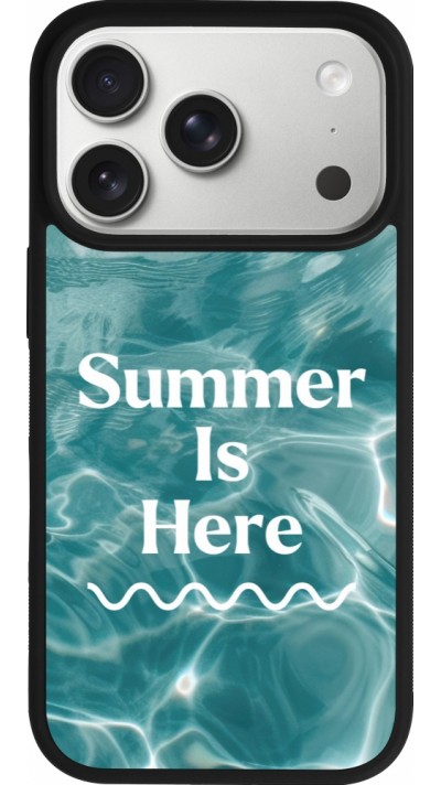 iPhone 17 Pro Case Hülle - Silikon schwarz Summer 2025 Summer is here